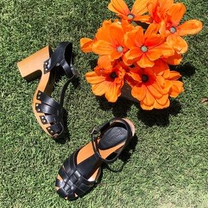 Charlotte Russe Block Sandal Heel